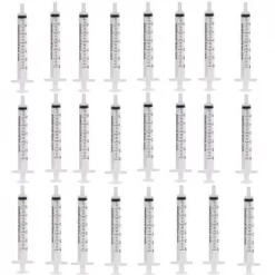 Exotic Nutrition O-Ring Syringes, 3-ml Slip Tip