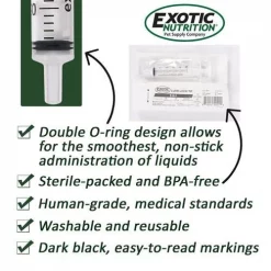 Exotic Nutrition O-Ring Syringes, 3-ml Slip Tip -Science Diet || Exotic Nutrition Sales 549806 PT2. SY630 V1657659364