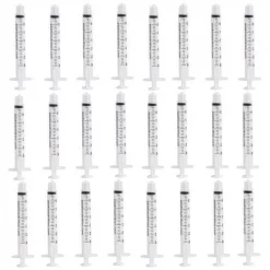 Exotic Nutrition O-Ring Syringes, 3-ml Luer Tip