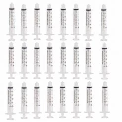 Exotic Nutrition O-Ring Syringes, 5-ml Luer Tip