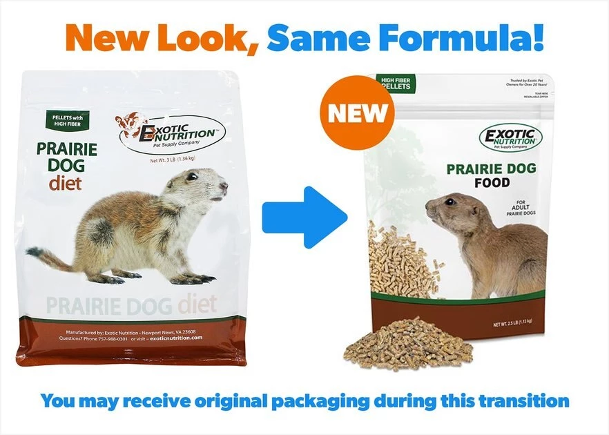 Exotic Nutrition Prairie Dog Diet Food, 3-lb bag 2 Exotic Nutrition Prairie Dog Diet Food, 3-lb bag - Image 2