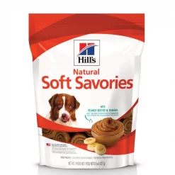 Hill's Natural Soft Savories with Peanut Butter & Banana Dog Treats