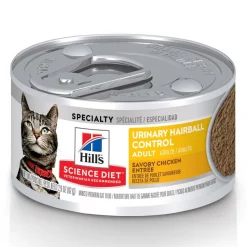 Hill's Science Diet Adult Urinary Hairball Control Savory Chicken Entree Canned Cat Food