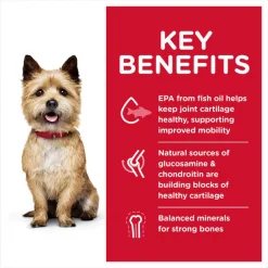 Hill's Science Diet Adult Healthy Mobility Small Bites Chicken Meal, Brown Rice & Barley Recipe Dry Dog Food -Science Diet || Exotic Nutrition Sales 92468 PT2. SY630 V1629133303