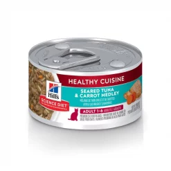 Hill's Science Diet Adult Healthy Cuisine Seared Tuna & Carrot Medley Canned Cat Food