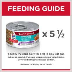 Hill's Science Diet Adult 11+ Healthy Cuisine Seared Tuna & Carrot Medley Canned Cat Food -Science Diet || Exotic Nutrition Sales 94012 PT7. SY630 V1598154971
